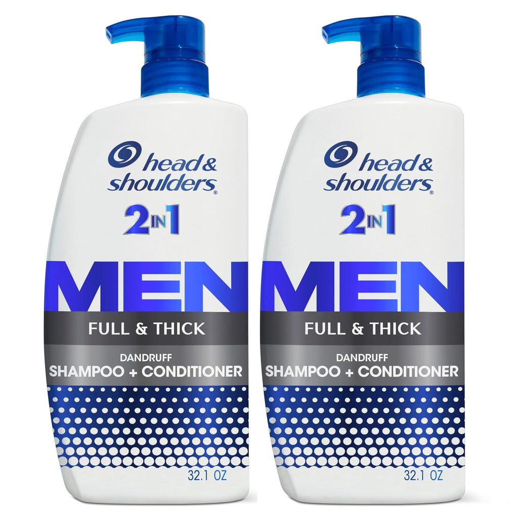 Head &amp; Shoulders Champú y acondicionador anticaspa, Full and Th...