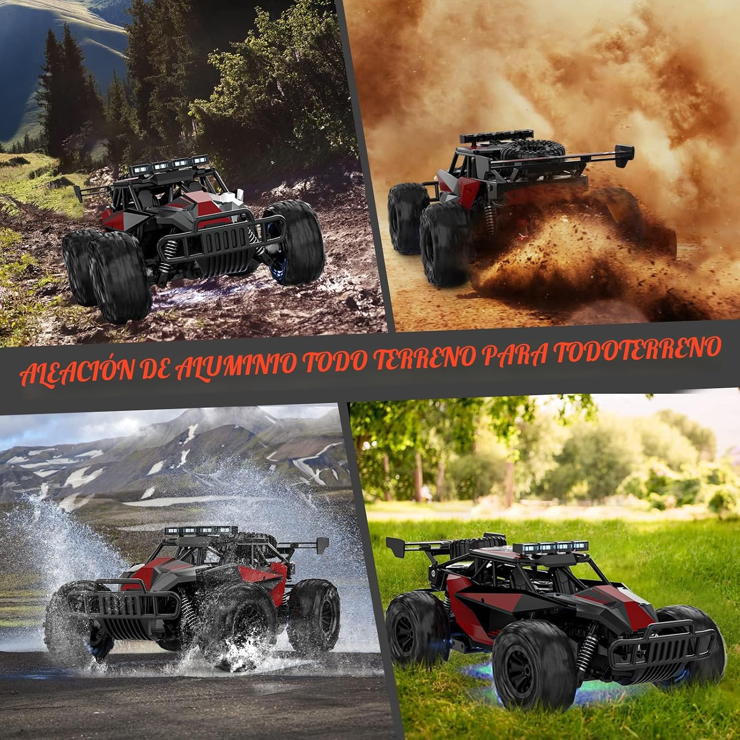 BLUEJAY Coche de Control Remoto, Coches RC Juguetes de Alta Velocid...