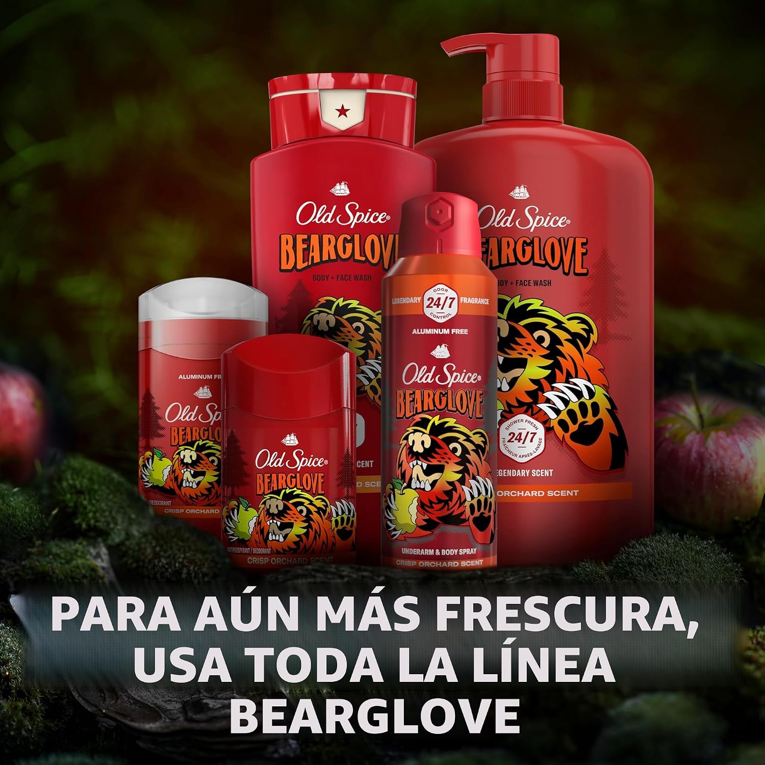 Old Spice Desodorante sin aluminio para hombres, protección contra...