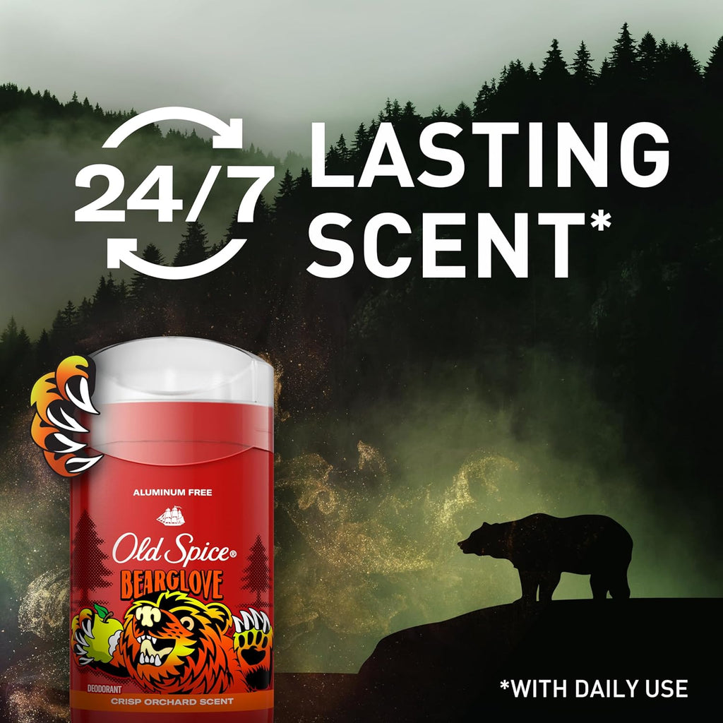 Old Spice Desodorante sin aluminio para hombres, protección contra...