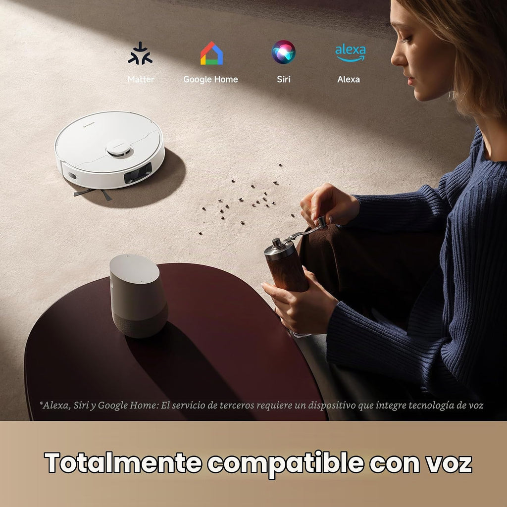 Dreame D20 Plus Robot Aspirador y Trapeador, DuoBrush Desenredante...