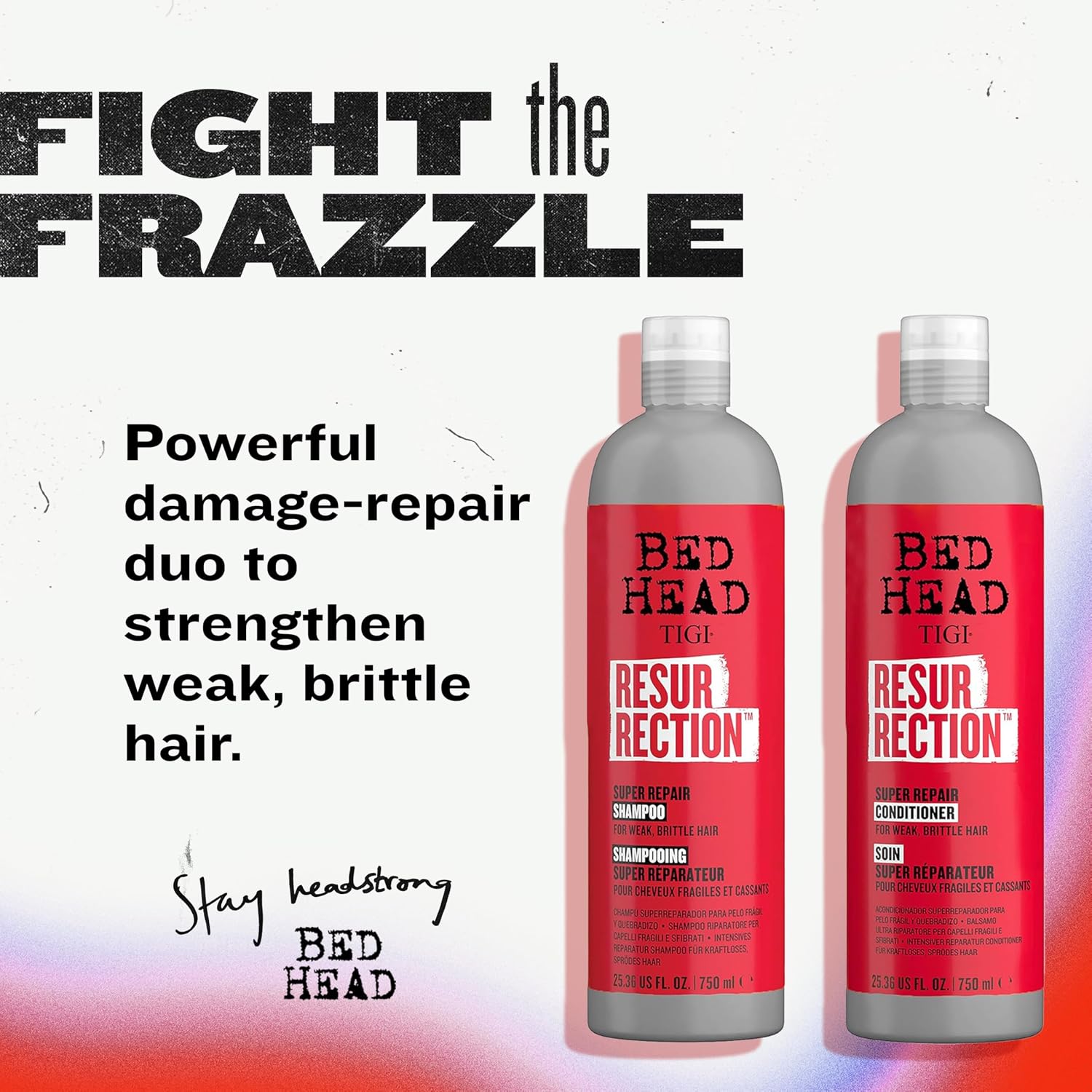 TIGI Bed Head Resurrection Champú y Acondicionador Reparador para C...