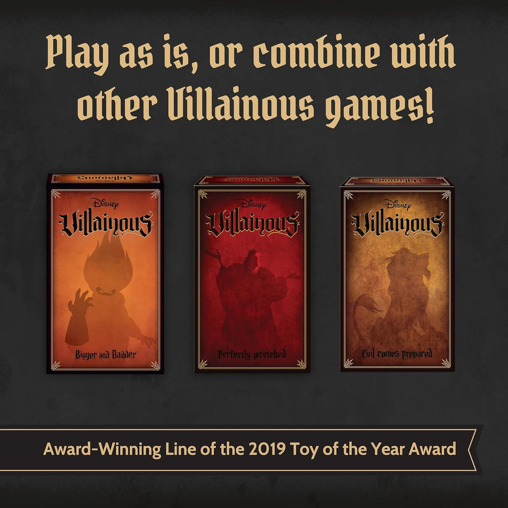 Ravensburger Disney Villainous Juego de mesa de estrategia para may...