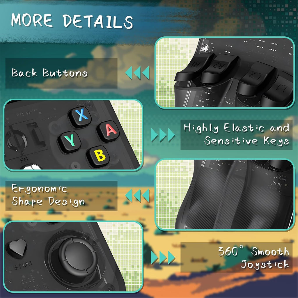 Consola de juegos de mano R36MAX, consola de juegos retro con más d...