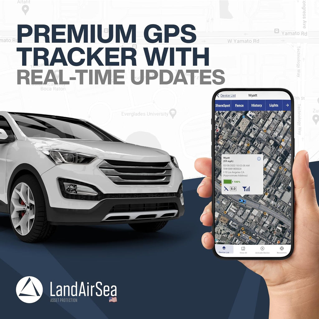 LandAirSea 54 Rastreador GPS (Edición Premium) - Batería de Larga D...