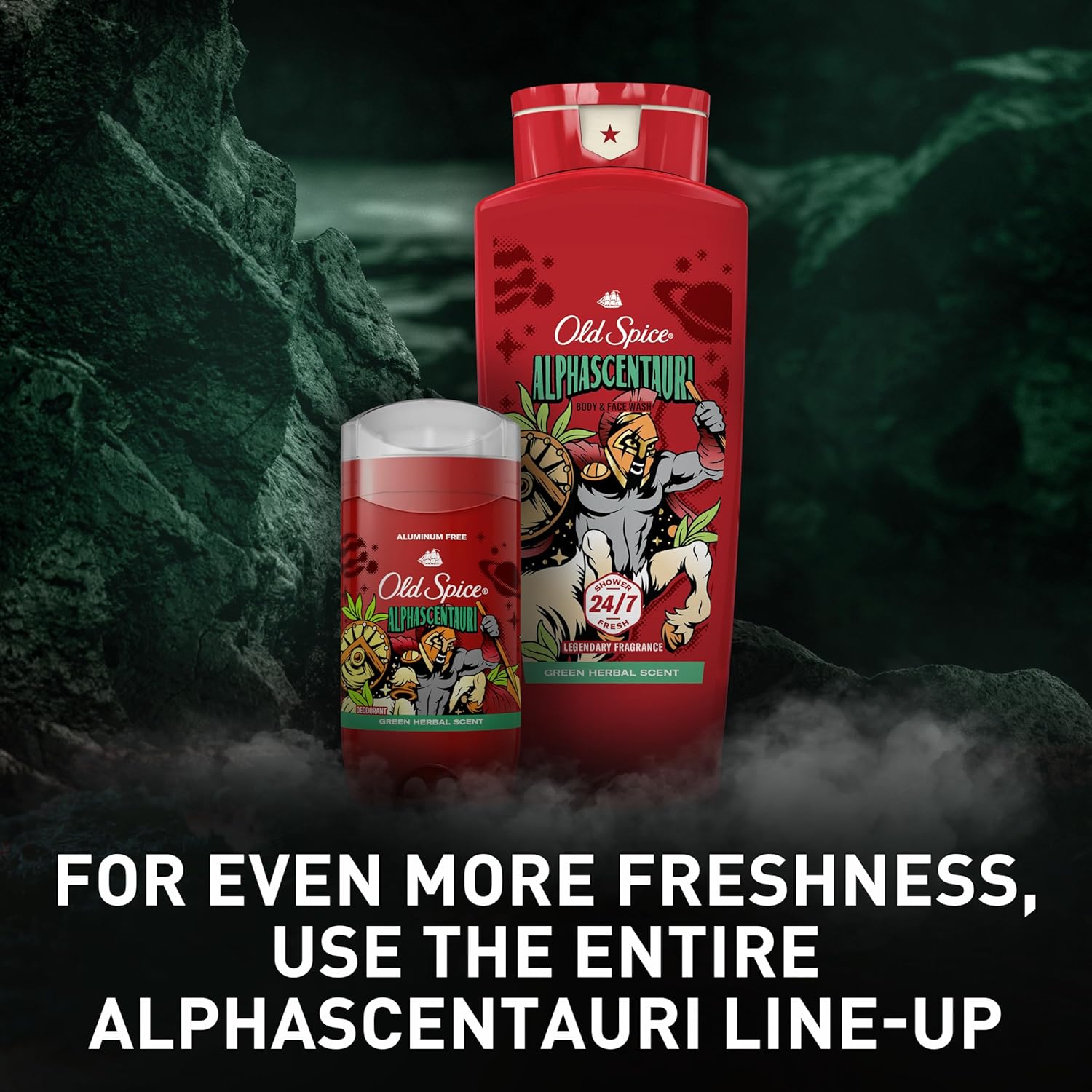 Old Spice Desodorante sin aluminio para hombres, protección contra...