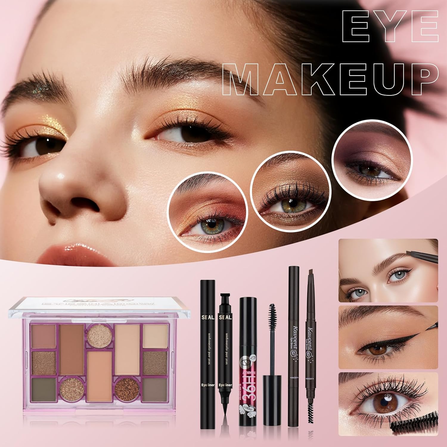 Kit de maquillaje para mujeres kit completo juego de maquillaje par...