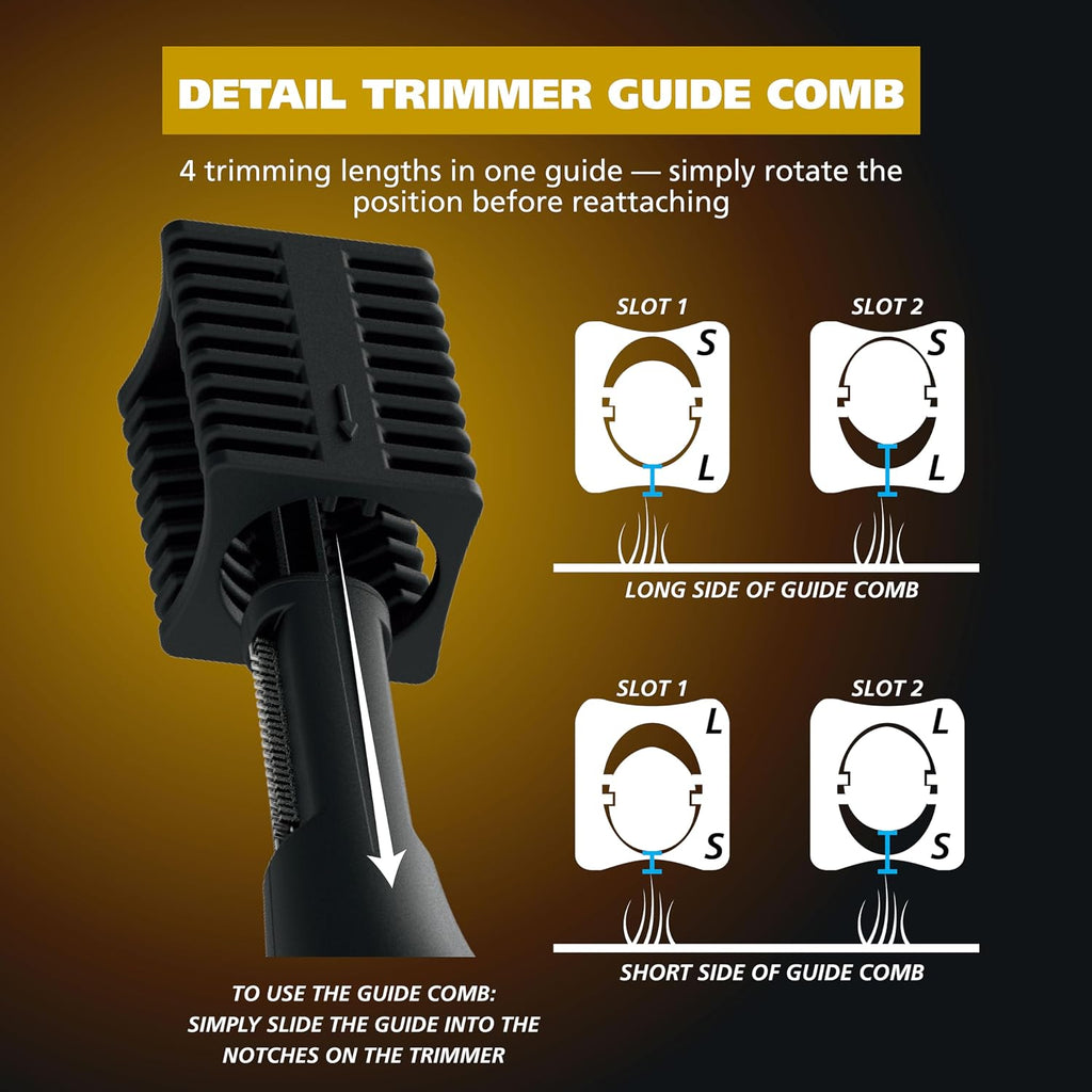 Wahl Manscaper ® 2 en 1 Batería de litio Tactical® recortadora de c...