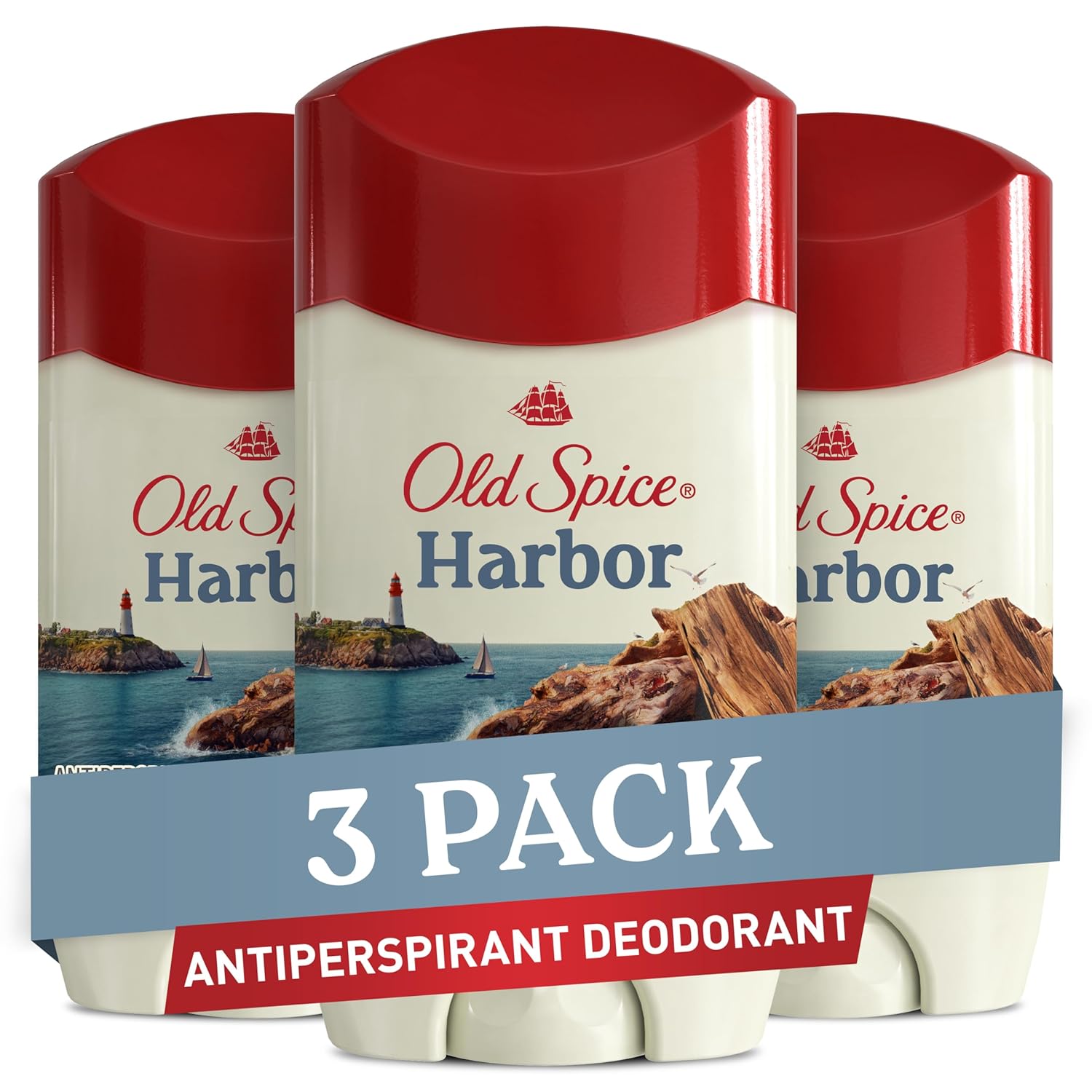 Old Spice - Desodorante antitranspirante para hombres, aroma Harbor...