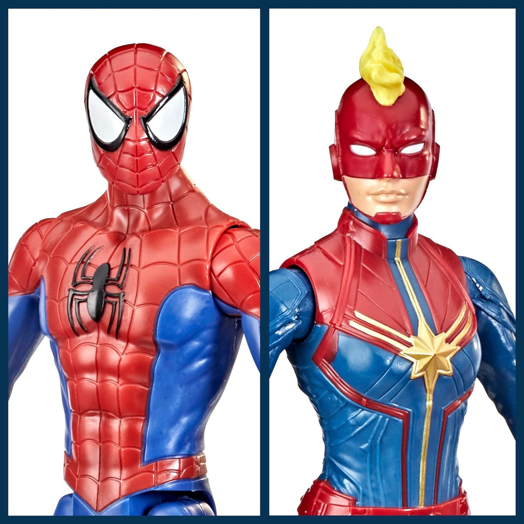 Marvel Titan Hero Series - Figura de acción multipaquete, 6 figuras...