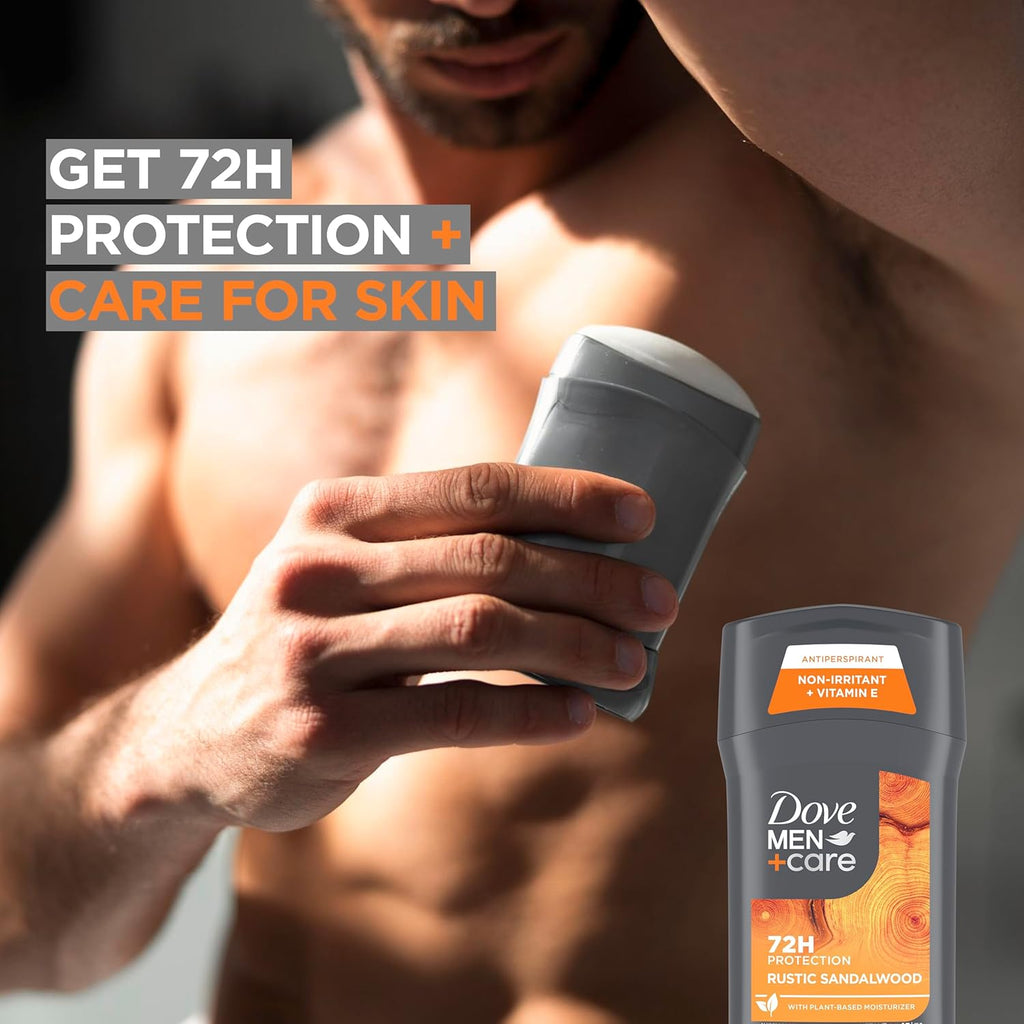Dove Men+Care Antitranspirant Paquete de 3 desodorantes rústicos de...