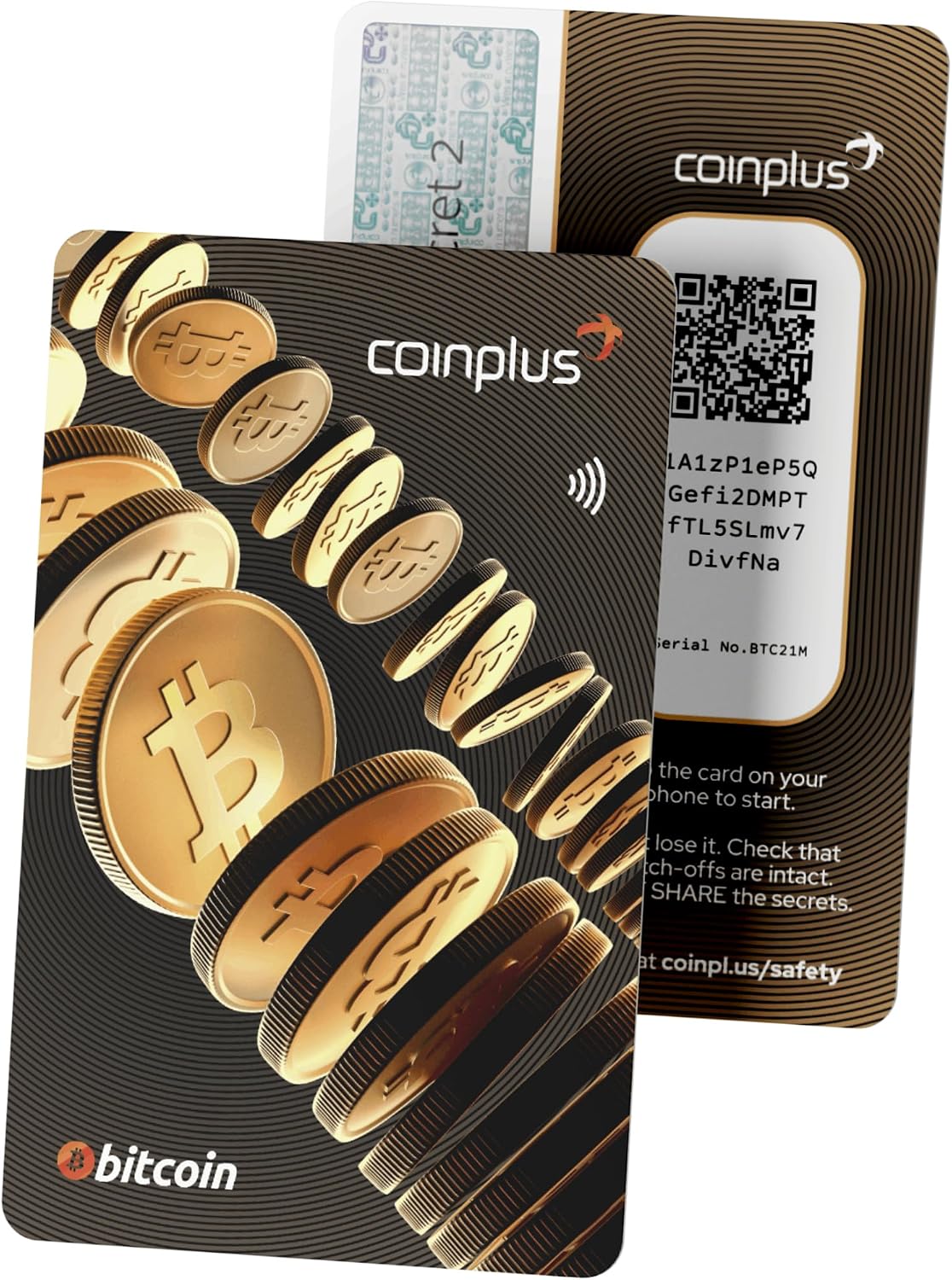 Coinplus Crypto Card Single Pack \u2013 Cartera de tarjeta criptogr...