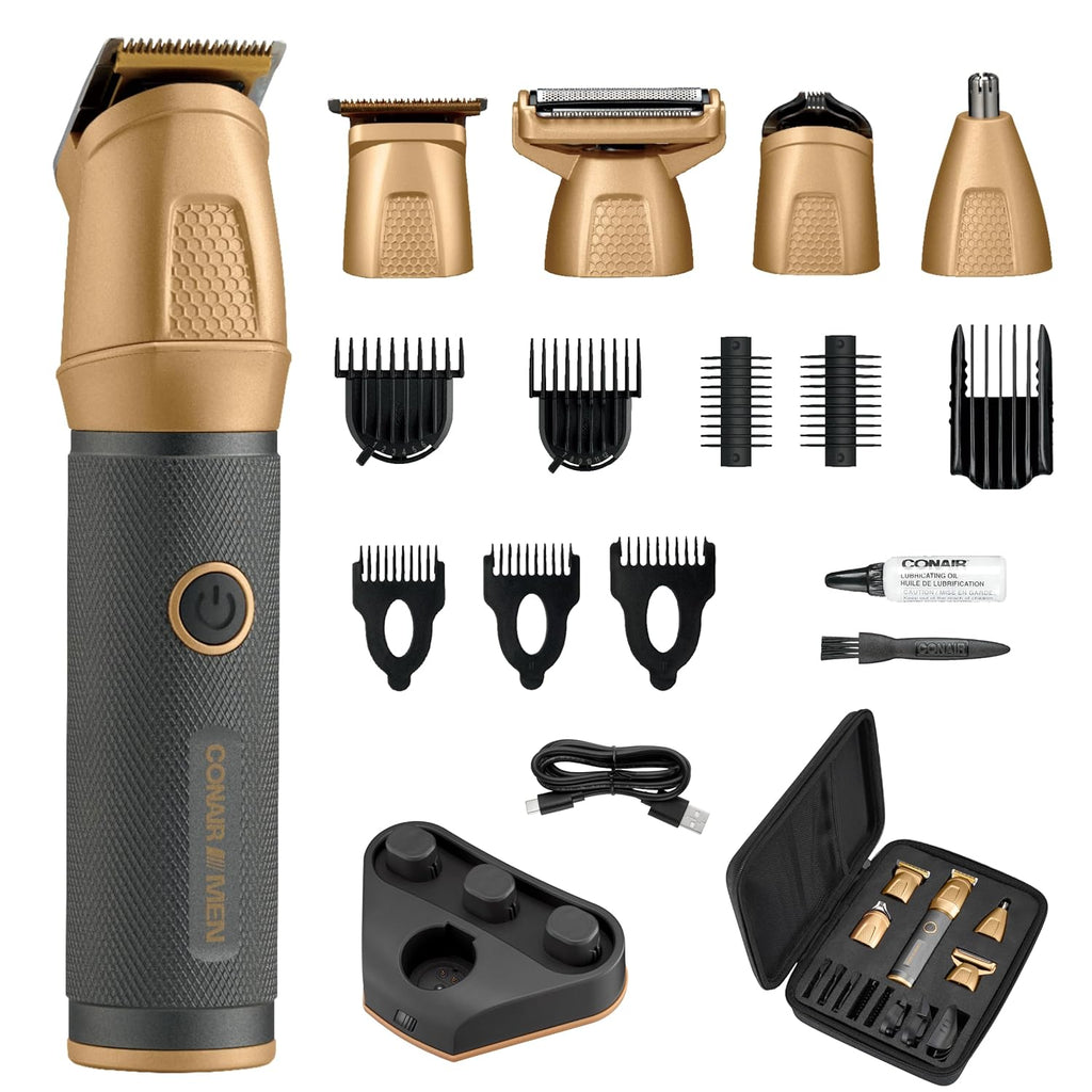 Conair Recortadora todo en uno para hombres \u2013 Pelo de nariz, b...