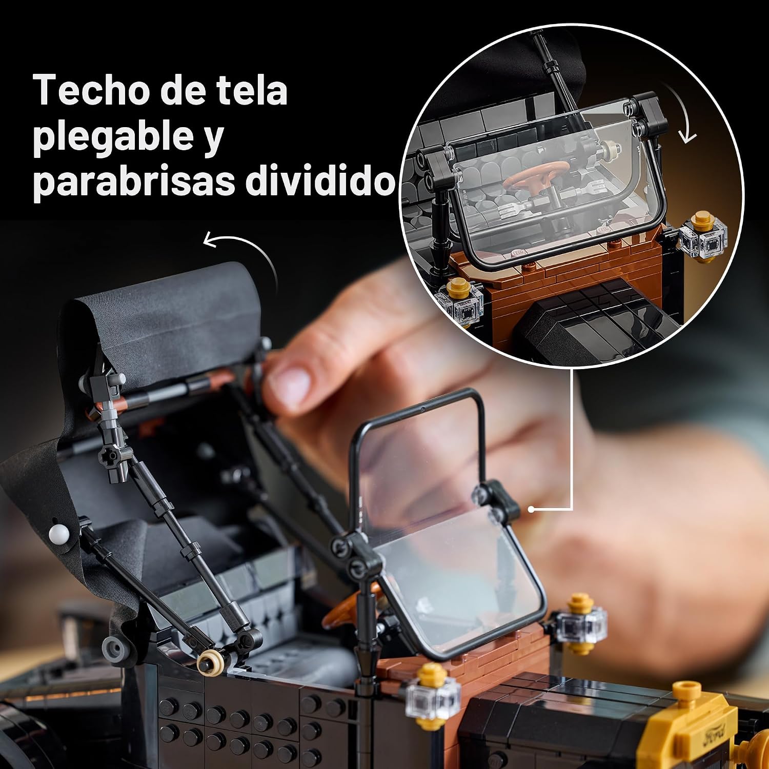 LEGO Icons Ford Model T - Juego de construcción para adultos, kit c...