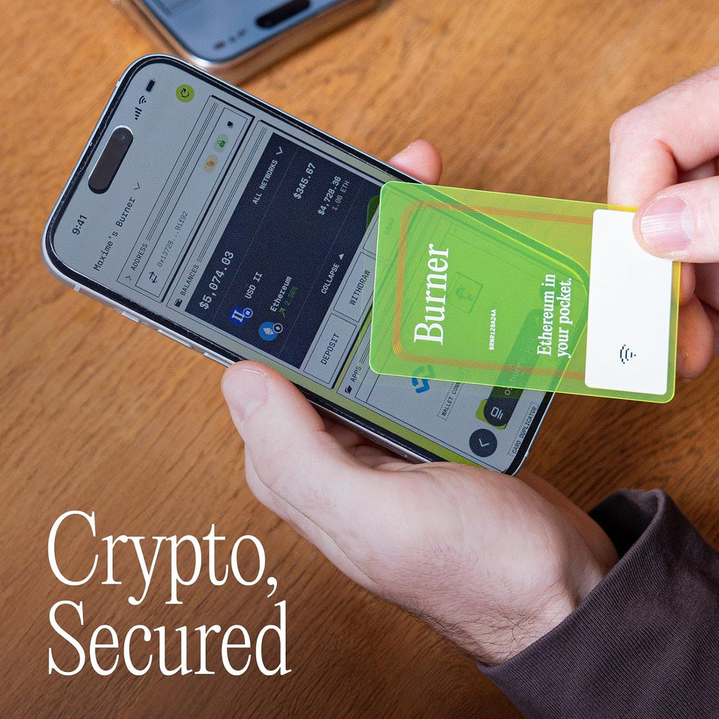 Burner Tarjeta Ethereum \u2013 Cartera ETH física recargable | Sin...