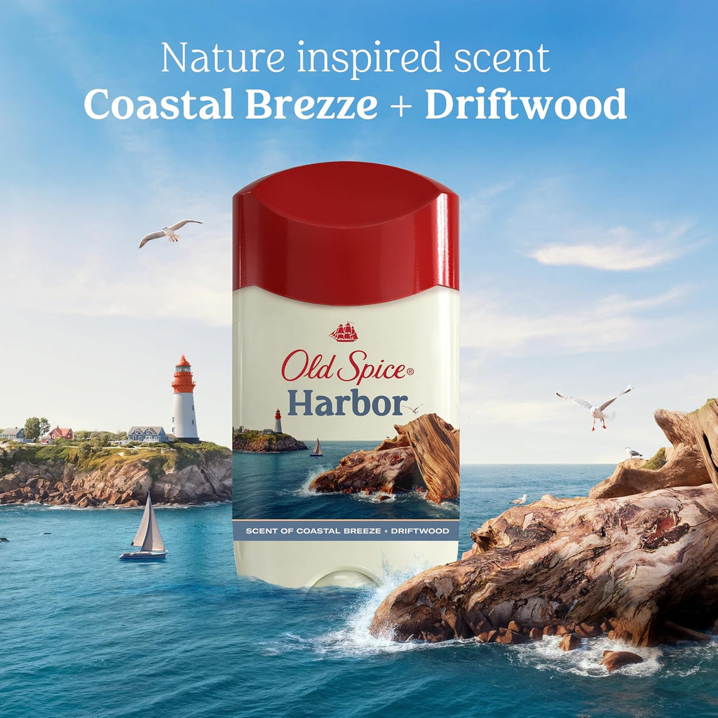 Old Spice - Desodorante antitranspirante para hombres, aroma Harbor...