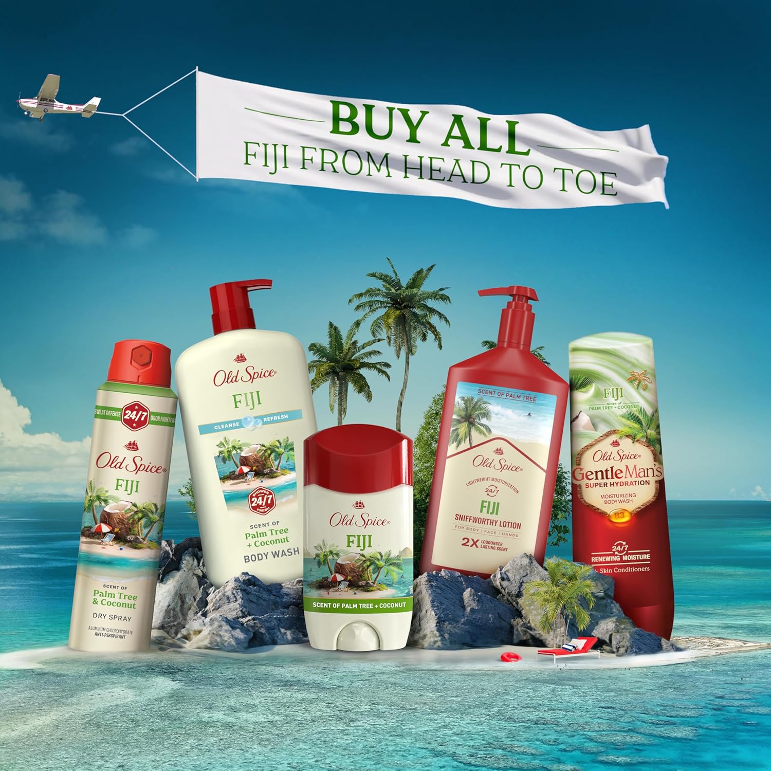 Old Spice Desodorante y antitranspirante para hombre, frescura dura...