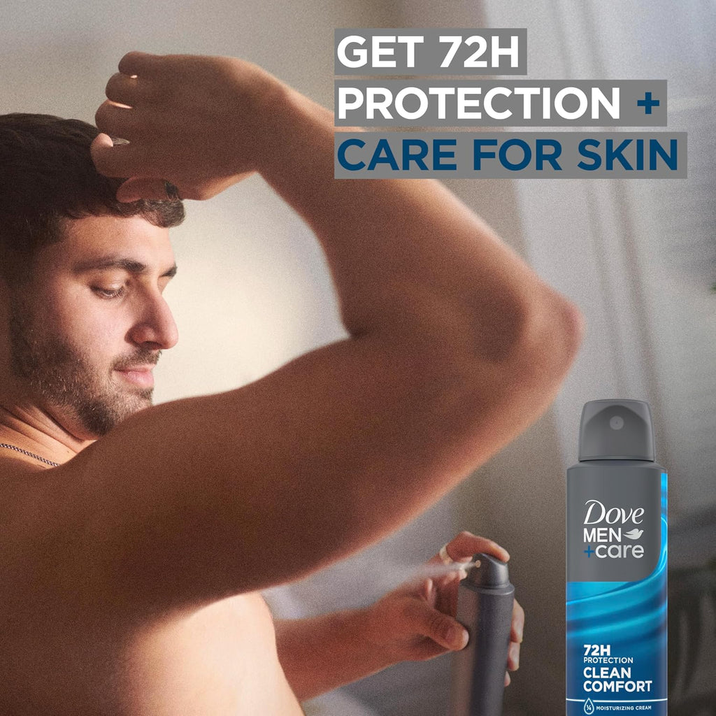 Dove Men+Care Desodorante antitranspirante Dry Spray Clean Comfort...