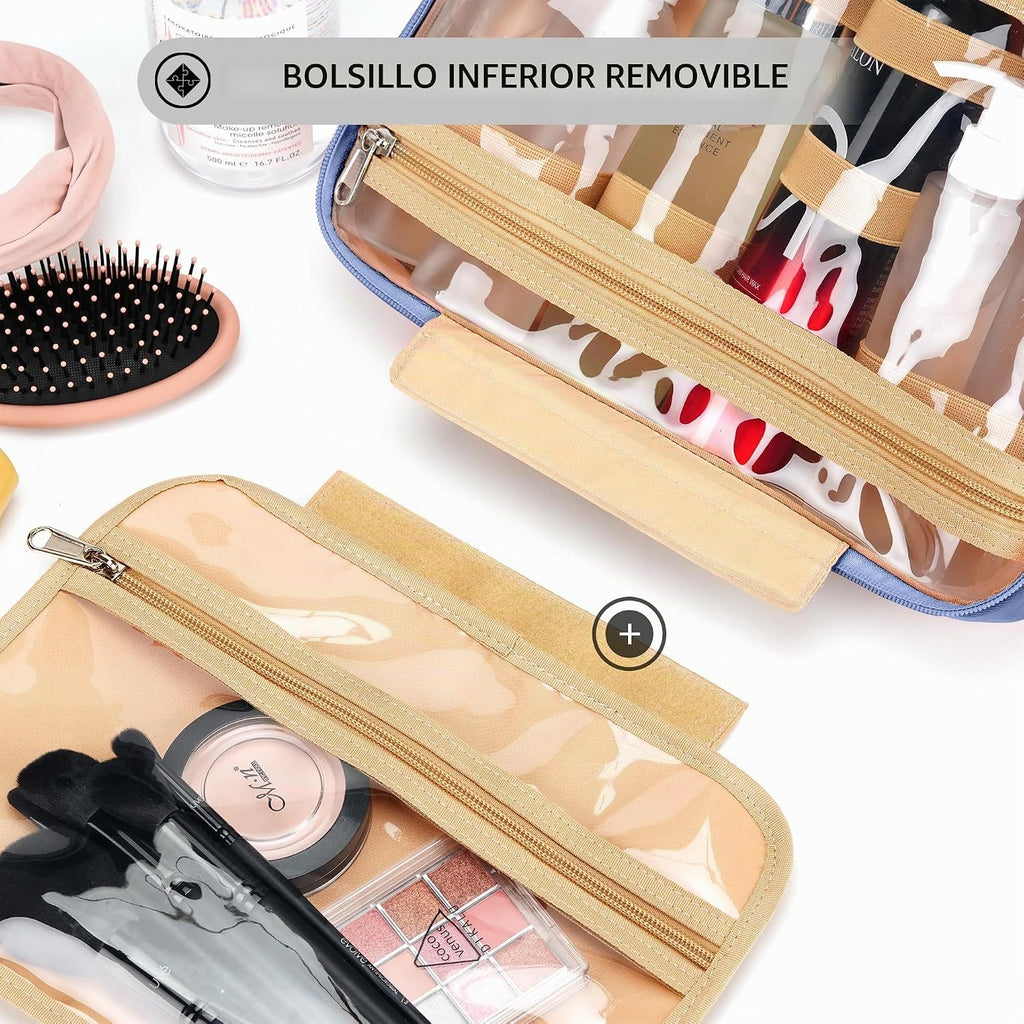 Neceser colgante de viaje para mujeres y hombres, con 6 fundas de s...