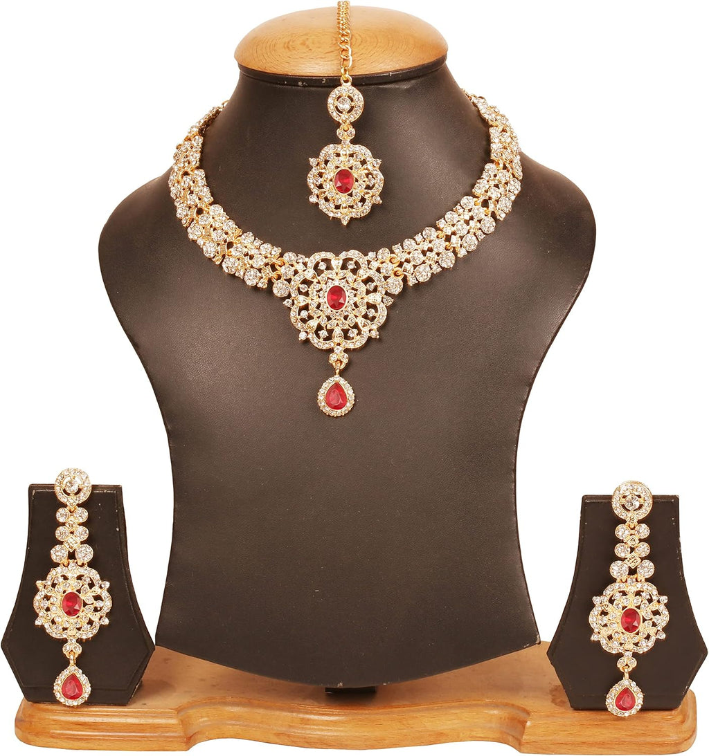 Conjuntos de joyas Touchstone para mujer, joyería india para boda,...