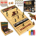 Juego de mesa de carreras de caballos - Gran tablero plegable de ca...