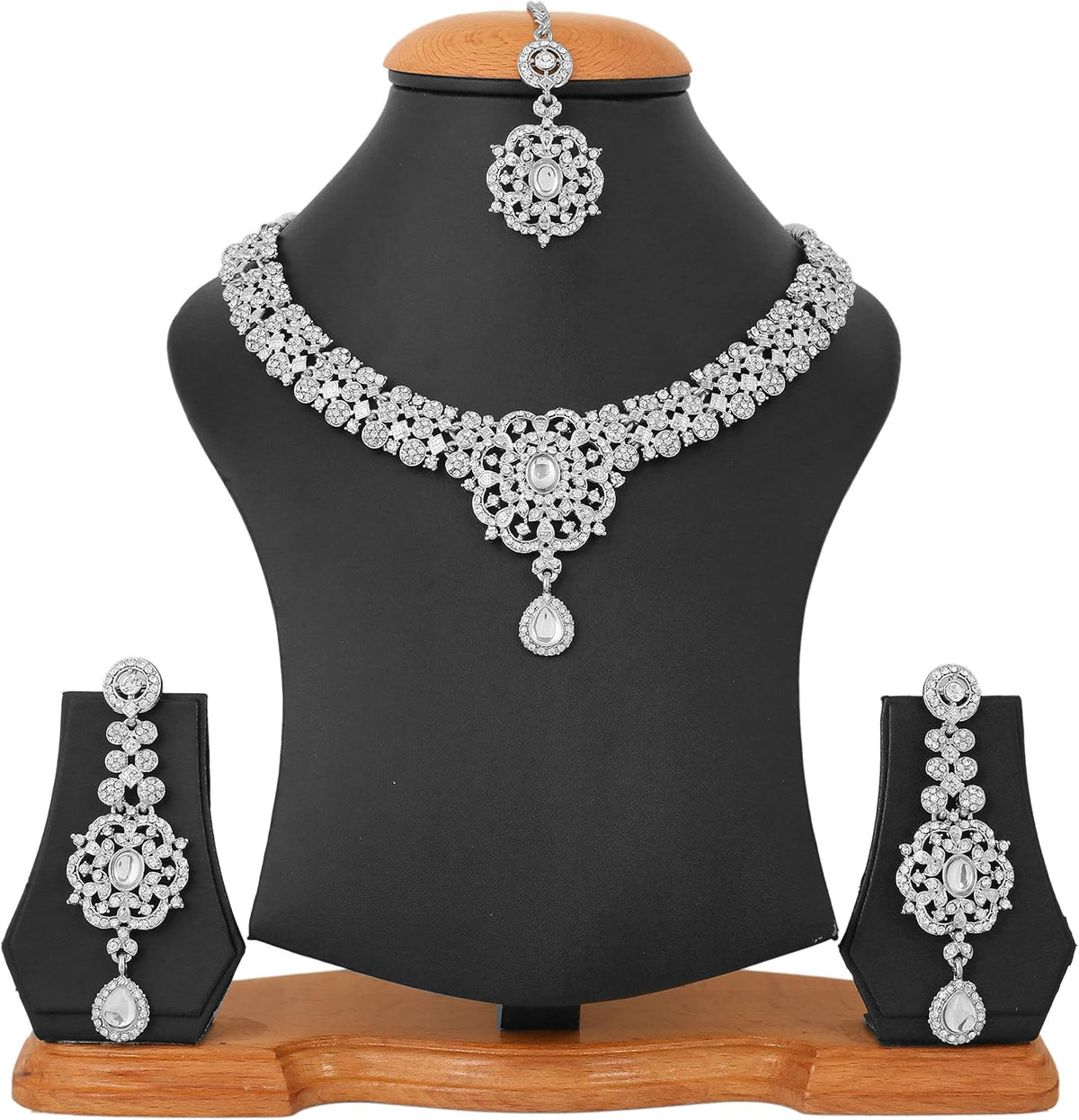 Conjuntos de joyas Touchstone para mujer, joyería india para boda,...