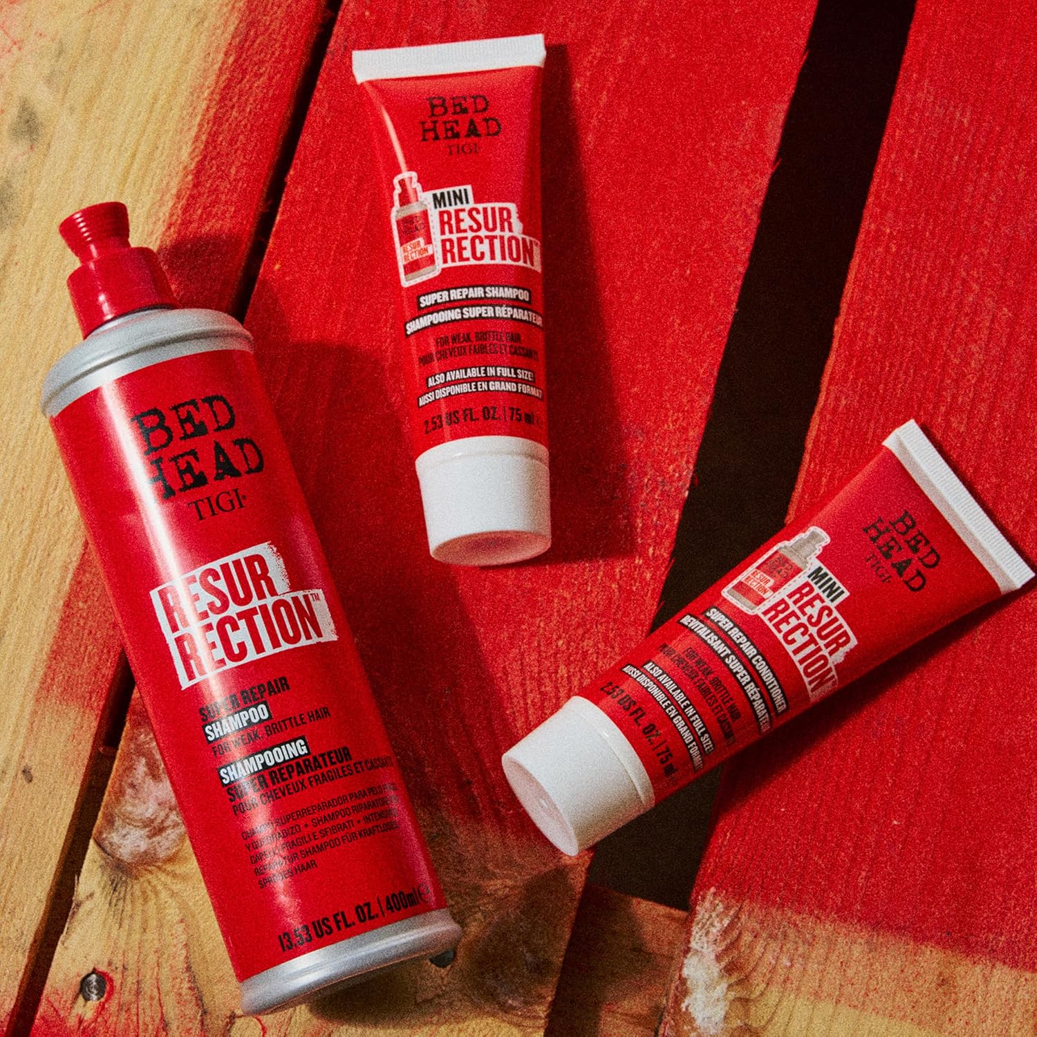 Bed Head by TIGI Resurrection Super Repair Shampoo Travel Mini - Ch...
