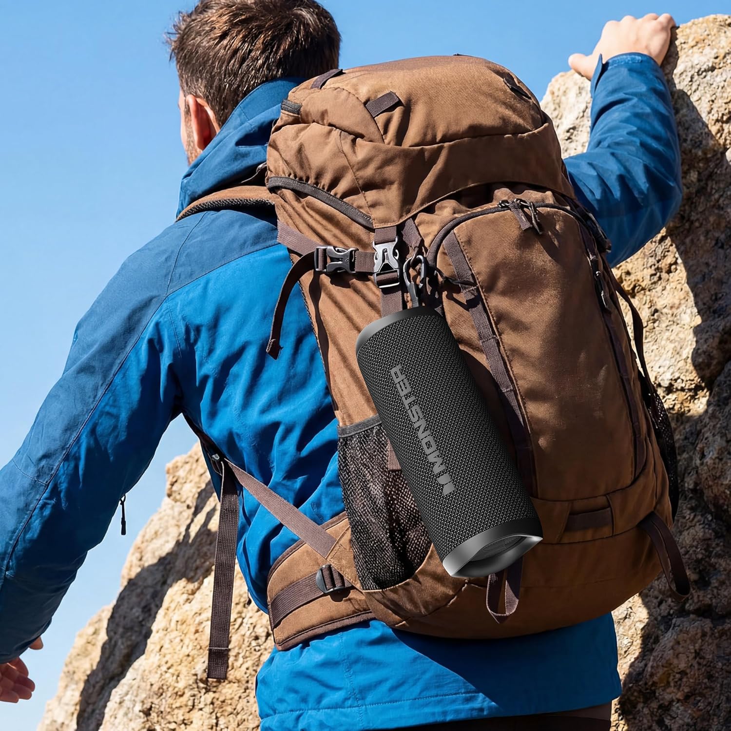 Monster Altavoz Bluetooth, Altavoces Bluetooth Inalámbricos Portáti...