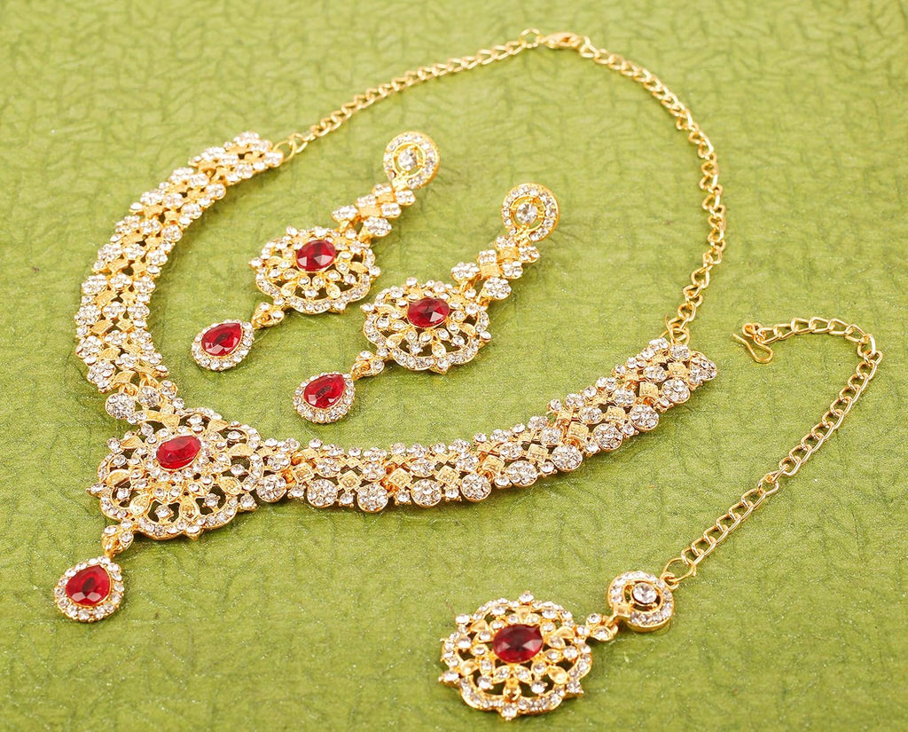 Conjuntos de joyas Touchstone para mujer, joyería india para boda,...