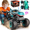 BEZGAR Monster Truck Toys - Camión monstruo de control remoto con l...