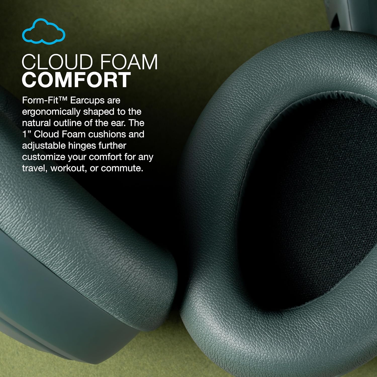 Auriculares inalámbricos JLab JBuds Lux ANC, Sage, cancelación acti...