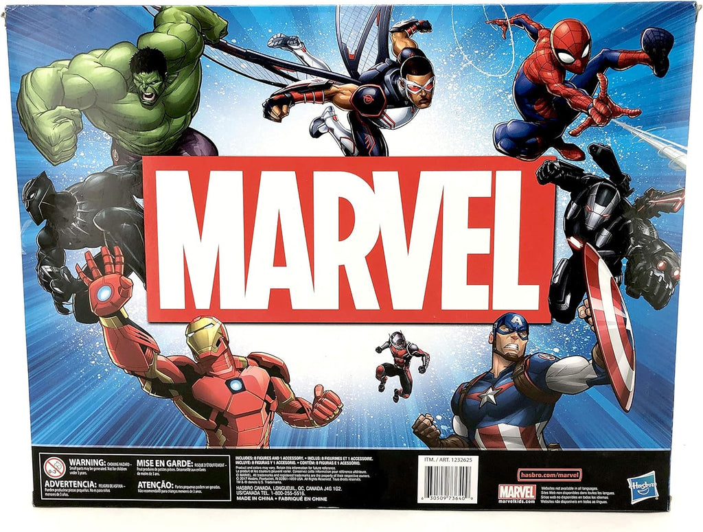 Figuras de acción de Marvel Avengers - Iron Man, Hulk, Black Panthe...