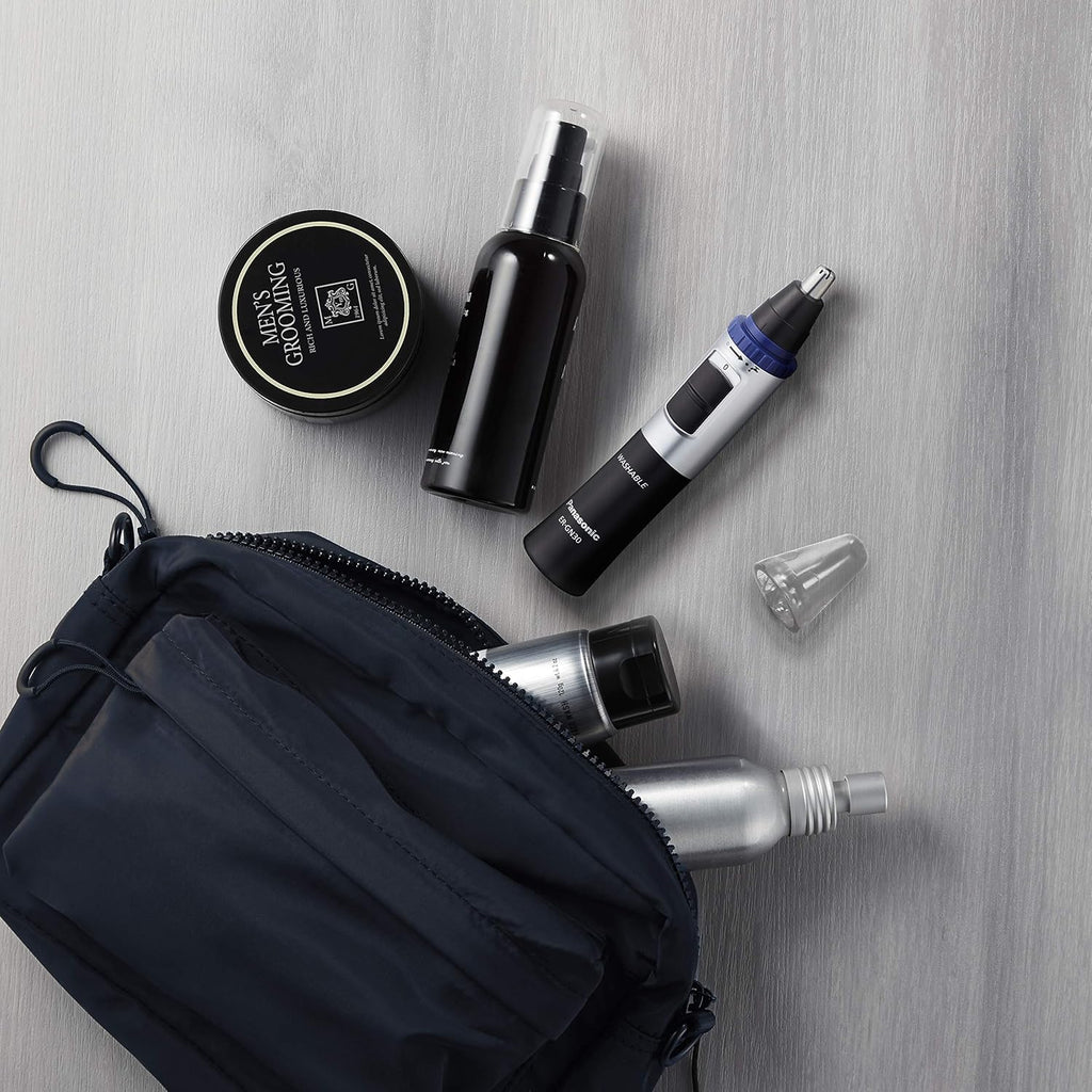 Panasonic ER-GN30-K - Recortadora de vello facial para nariz, oreja...