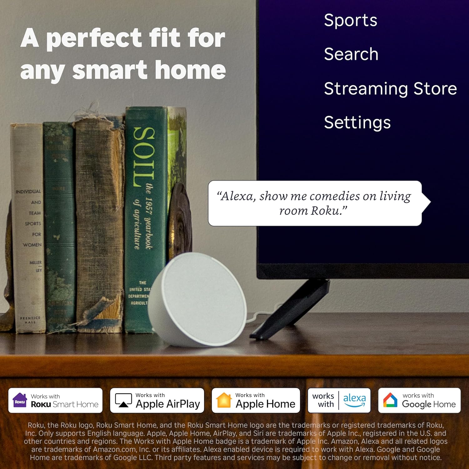 Roku Streaming Stick 4K - Dispositivo de transmisión HDR y Dolby Vi...