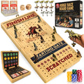 Juego de mesa de carreras de caballos - Gran tablero plegable de ca...