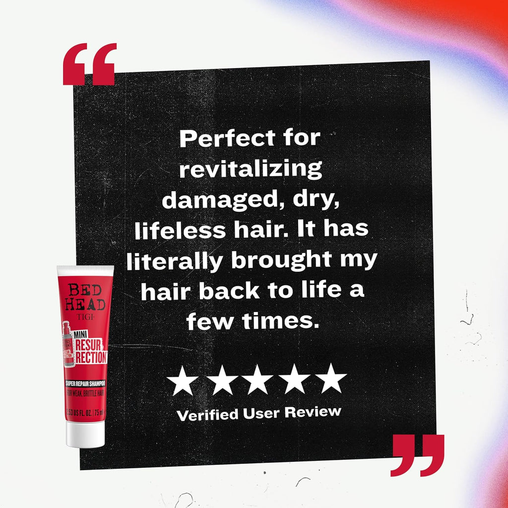 Bed Head by TIGI Resurrection Super Repair Shampoo Travel Mini - Ch...