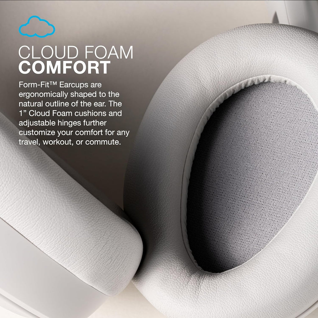 JLab Auriculares inalámbricos JBuds Lux ANC, Cloud White, cancelaci...