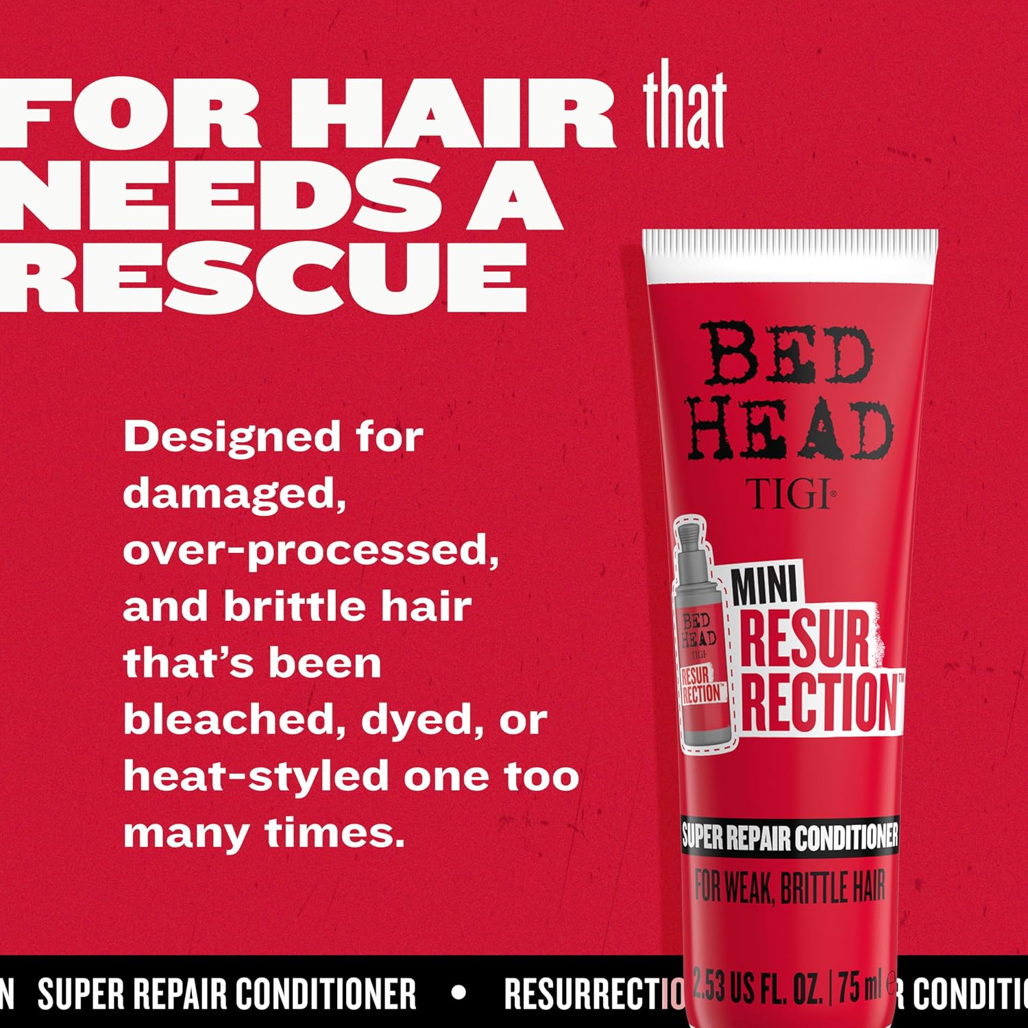 Bed Head by TIGI Resurrection Super Repair Conditioner Travel Mini...