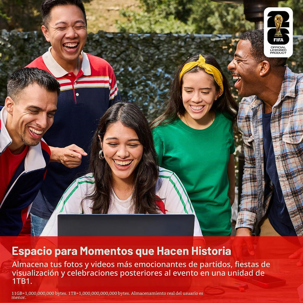 SANDISK SSD portátil de 1 TB, edición de la Copa Mundial de la FIFA...