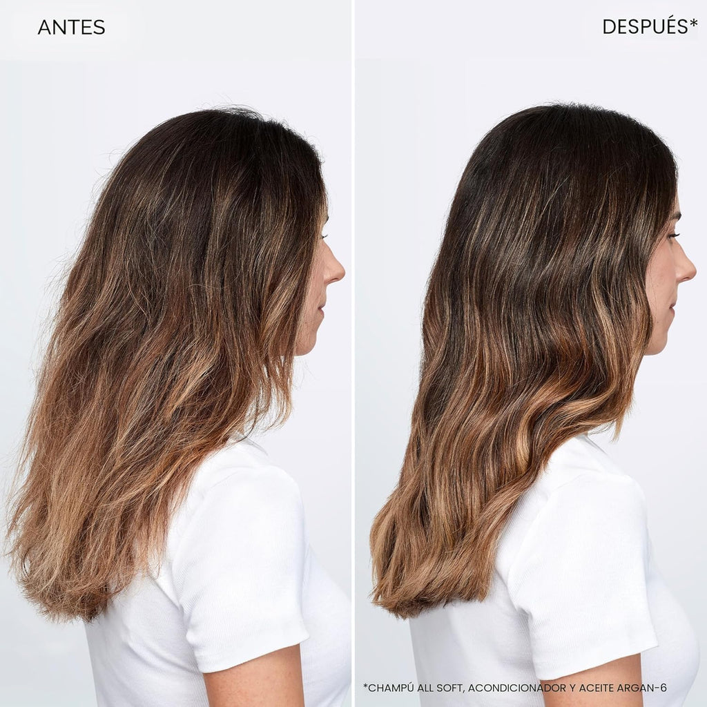 Acondicionador Redken All Soft: hidrata e hidrata el cabello seco y...