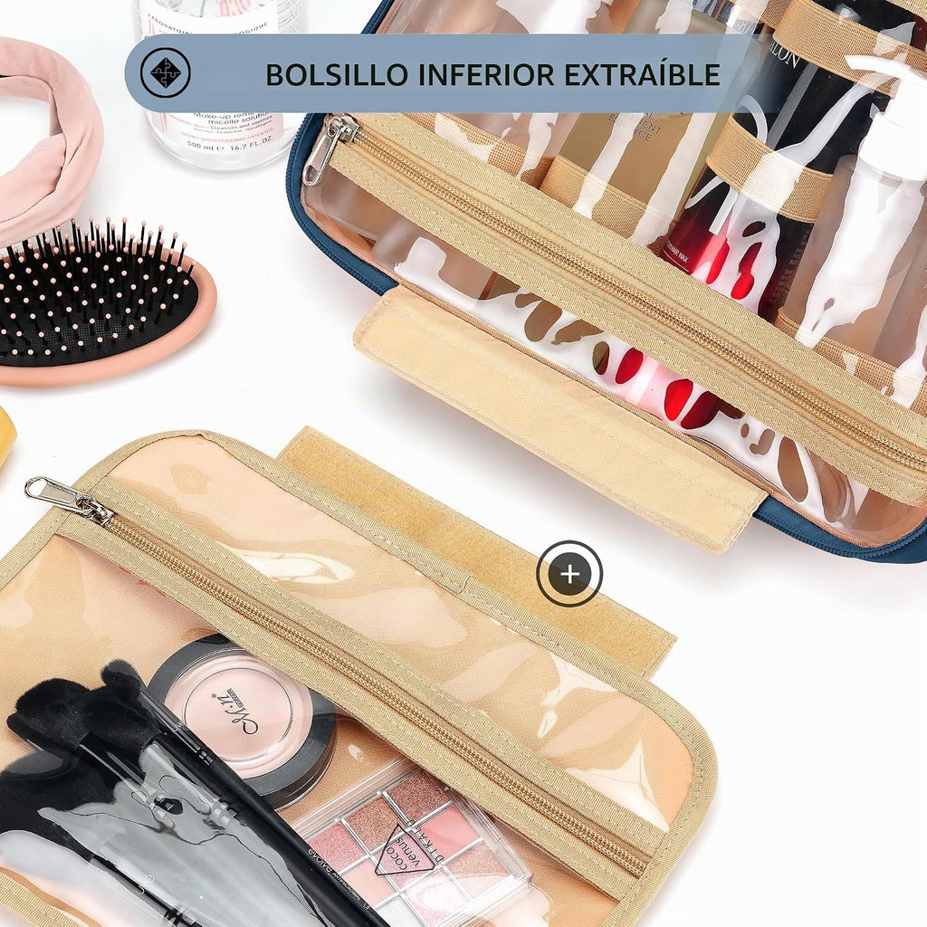 Neceser colgante de viaje para mujeres y hombres, con 6 fundas de b...