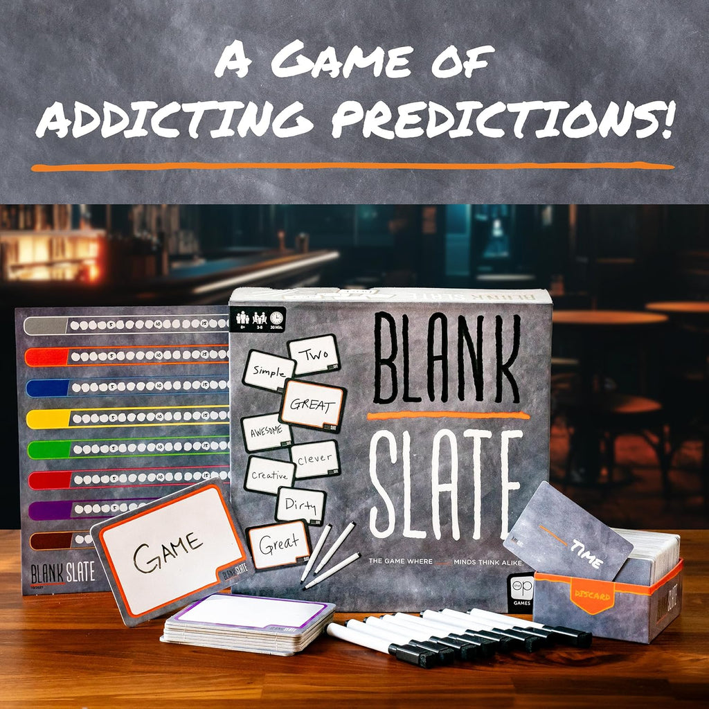USAOPOLY BLANK SLATE, donde las grandes mentes piensan igual, diver...
