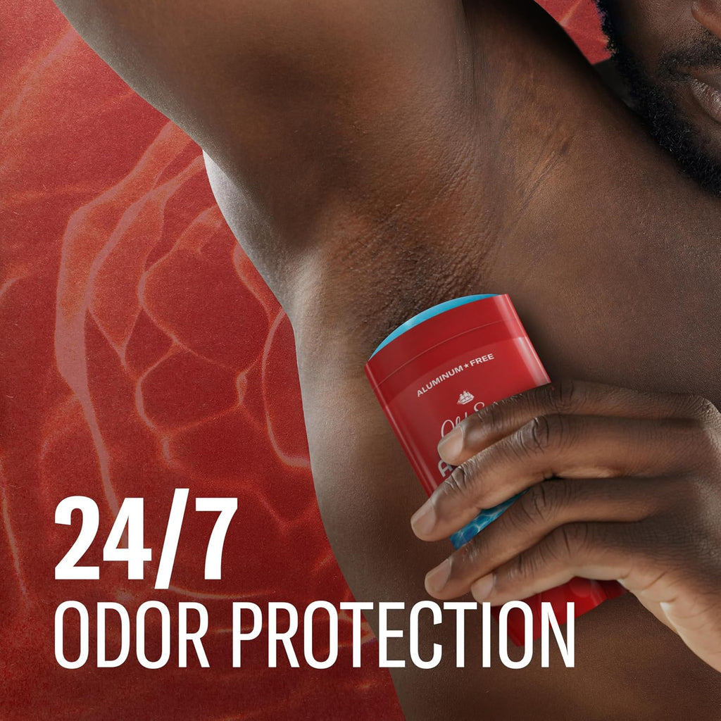 Old Spice Desodorante sin aluminio para hombres, protección contra...