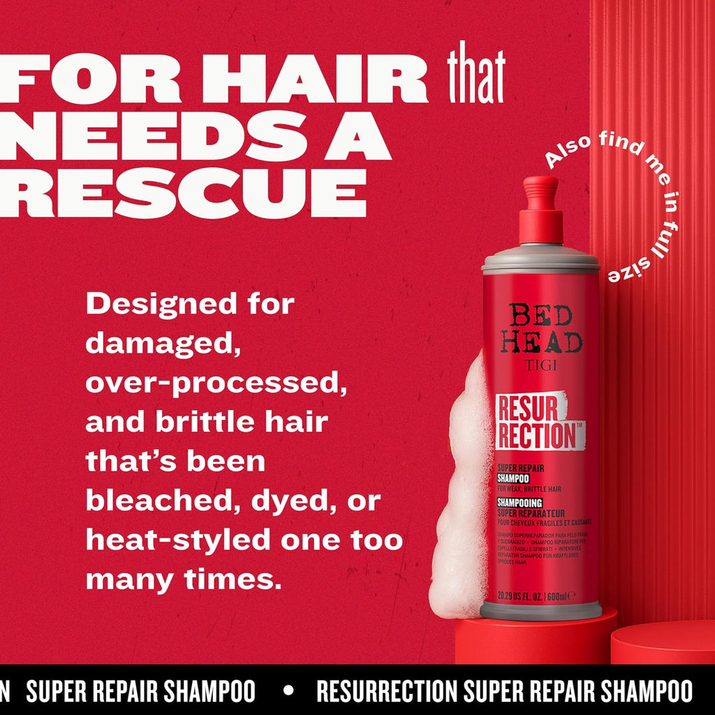 Bed Head by TIGI Resurrection Super Repair Shampoo Travel Mini - Ch...