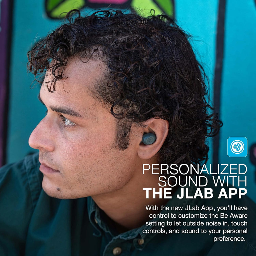 JLab JBuds Lux ANC - Paquete de auriculares sobre la oreja con auri...
