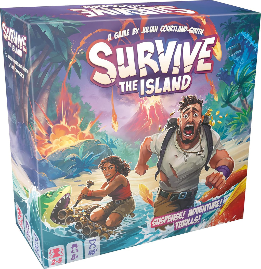 Asmodee Survive The Island - Juego de mesa (edición 2024) - Aventur...