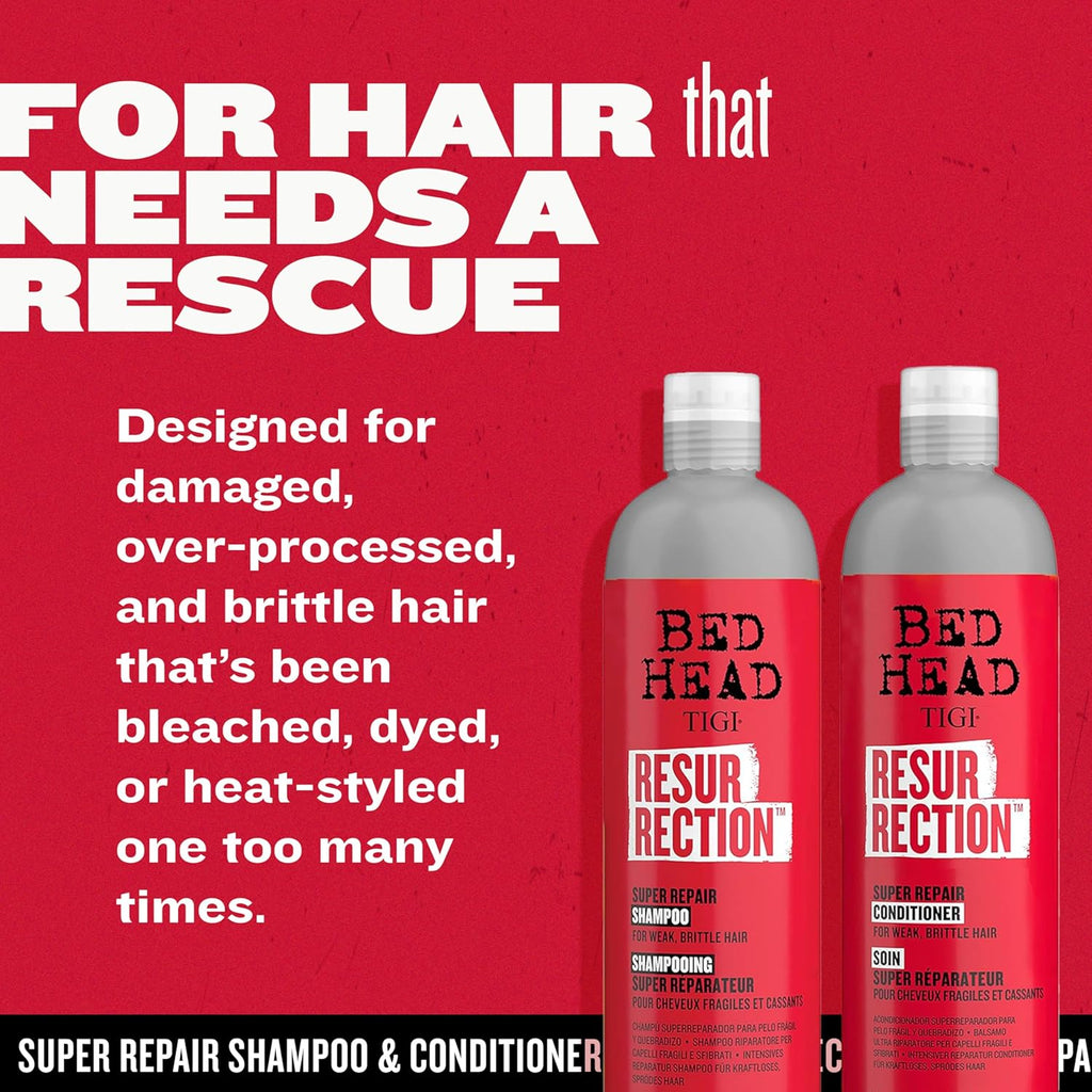 TIGI Bed Head Resurrection Champú y Acondicionador Reparador para C...