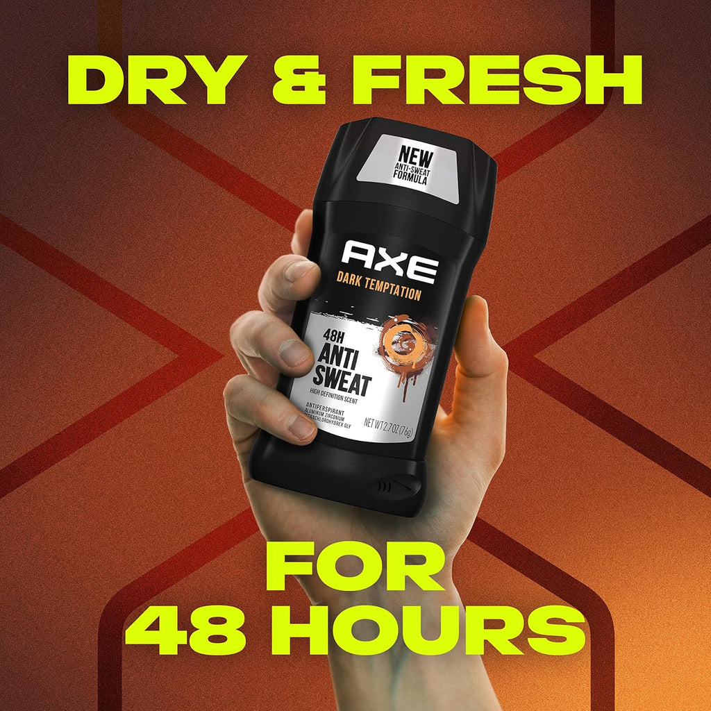 AXE Barra Antitranspirante para Hombres para Frescura de Larga Dura...