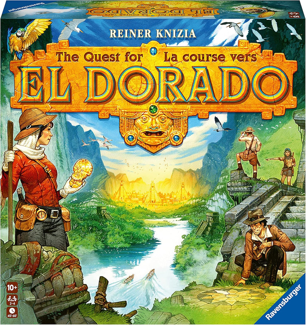 Ravensburger La búsqueda de El Dorado - Emocionante juego de mesa d...